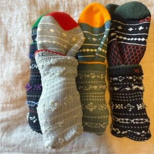 Bombas Multicolor Patterned Socks Collection